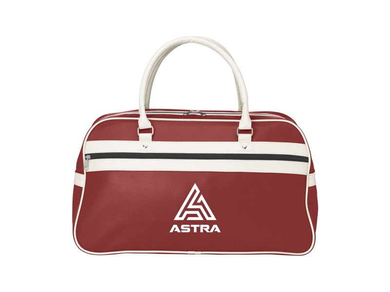 Retro sporttassen als relatiegeschenk? Bedruk uw bedrijfslogo op deze retro sportbag Retro sporttassen als relatiegeschenk? Bedruk uw bedrijfslogo op deze retro sportbag