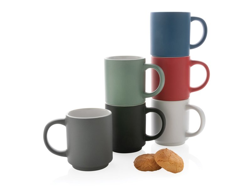 Keramische stapelbare mok Keramische stapelbare mok