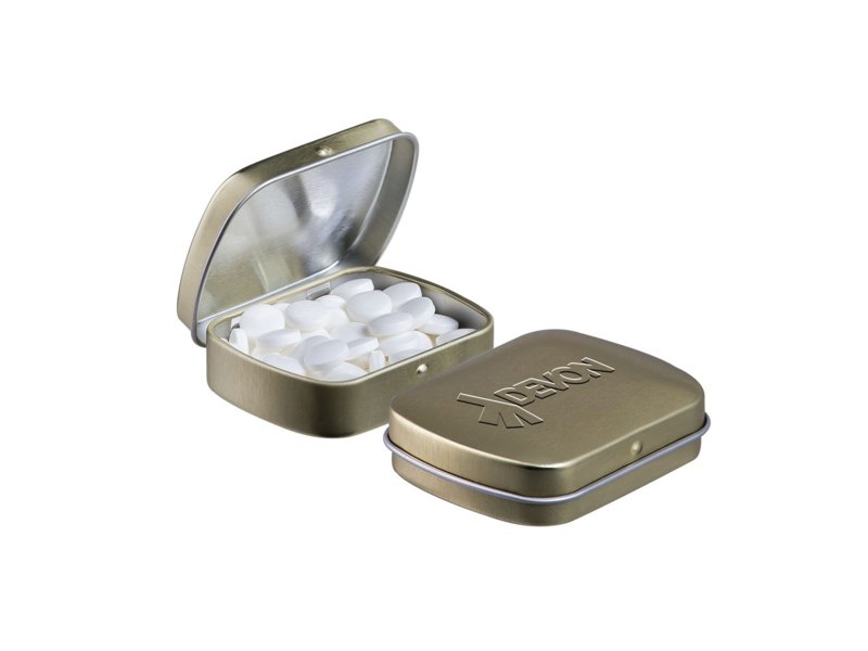 Mini scharnierblikje embossing