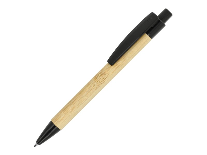 Ball pen bamboe met tarwestro