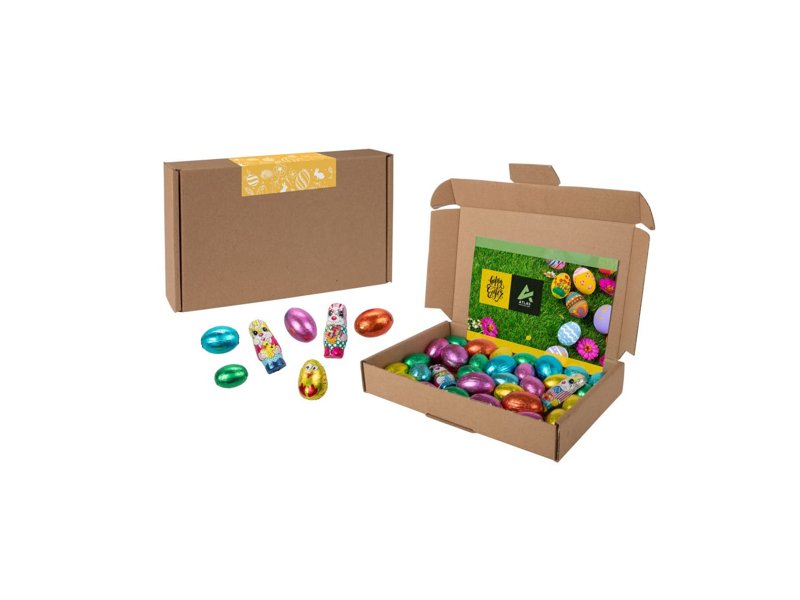 Vrolijk Paasdoosje chocolademix Vrolijk Paasdoosje chocolademix
