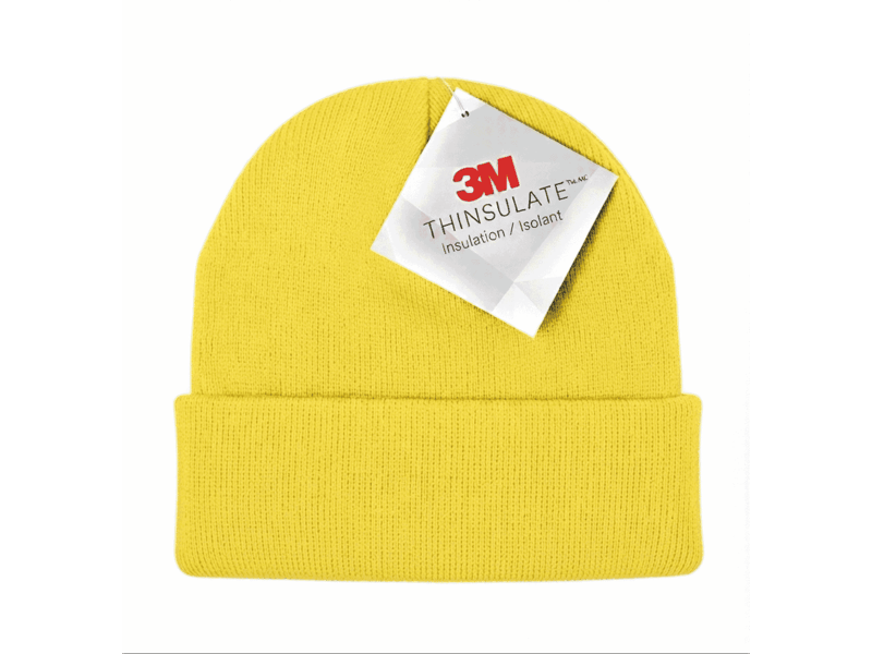 Thinsualte warme wintermutsen, vanaf 25 stuks al leverbaar met uw logo - Borduren -