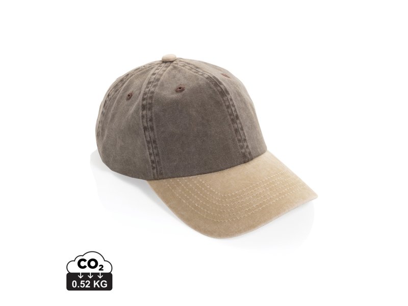 BEAU AWARE™ Washed 6 panel twill two tone cap BEAU AWARE™ Washed 6 panel twill two tone cap