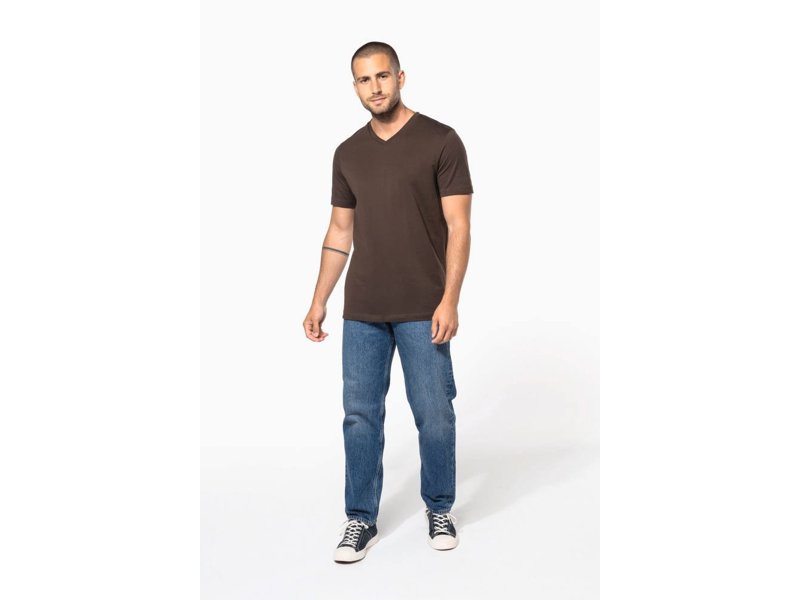 Kariban T-shirt Heren V-hals | Shirts bedrukken Kariban T-shirt Heren V-hals | Shirts bedrukken