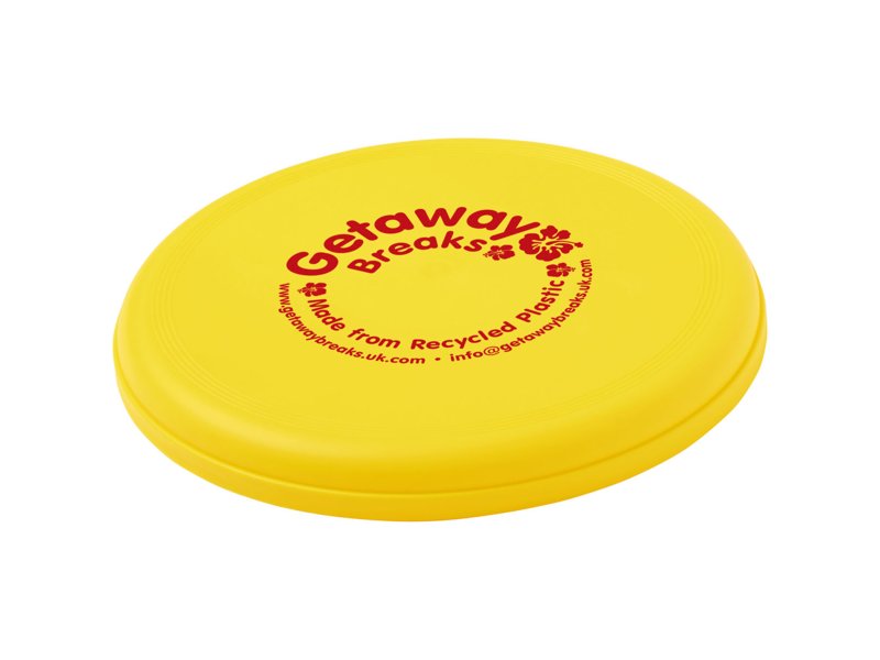 Orbit frisbee van gerecycled plastic