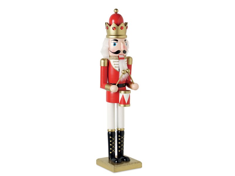 Grote houten notenkraker