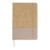 Notitieboek jute R-PET Notitieboek jute R-PET