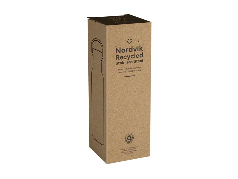Nordvik Recycled Steel 500 ml drinkfles