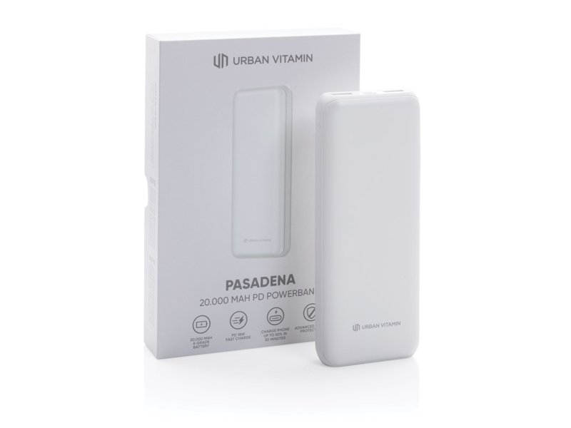 Urban Vitamin Pasadena 20.000 mAh 18W PD powerbank