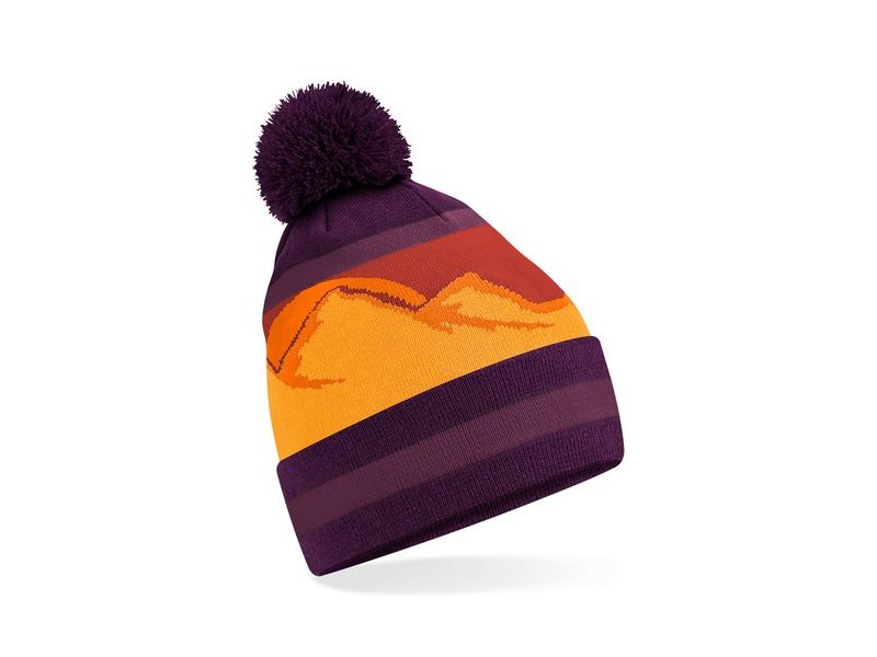 Beechfield - Mountain Peaks Pom Pom Beanie Beechfield - Mountain Peaks Pom Pom Beanie
