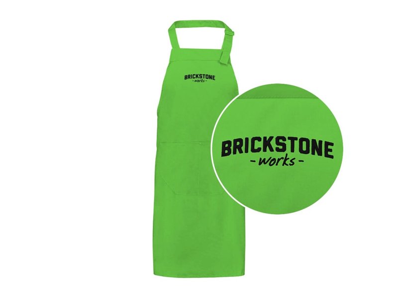 BBQ schorten bedrukken of borduren? Bedrukken met logo,snel in huis!