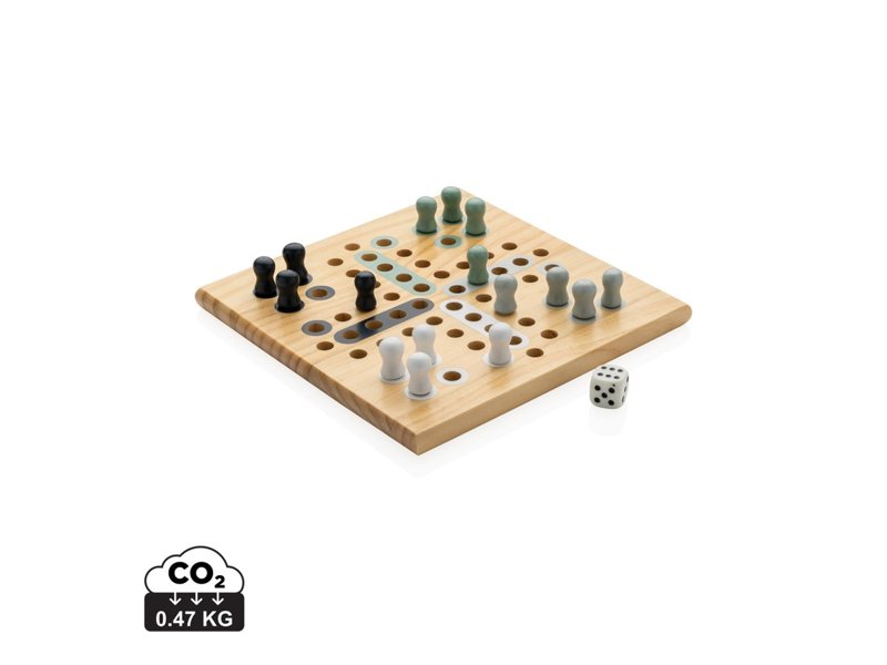 Claire houten mens erger je niet-spel