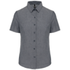 Kariban Dames oxford blouse korte mouwen Kariban Dames oxford blouse korte mouwen