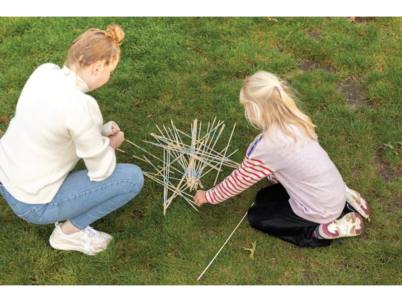 Extra grote bamboe mikado set