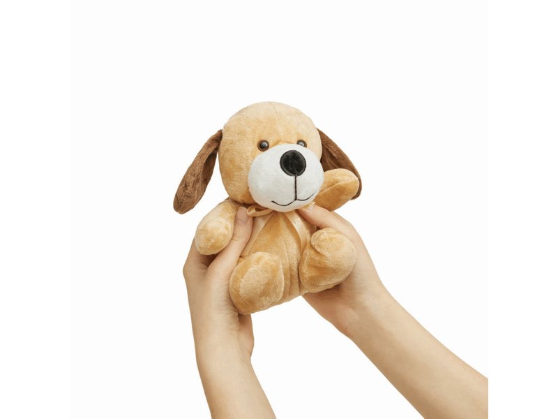 PEPPO - Zittende pluche hond
