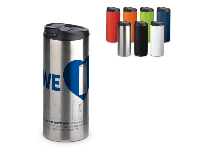 Thermosbekers bestellen met eigen logo - Totziens Promotions
