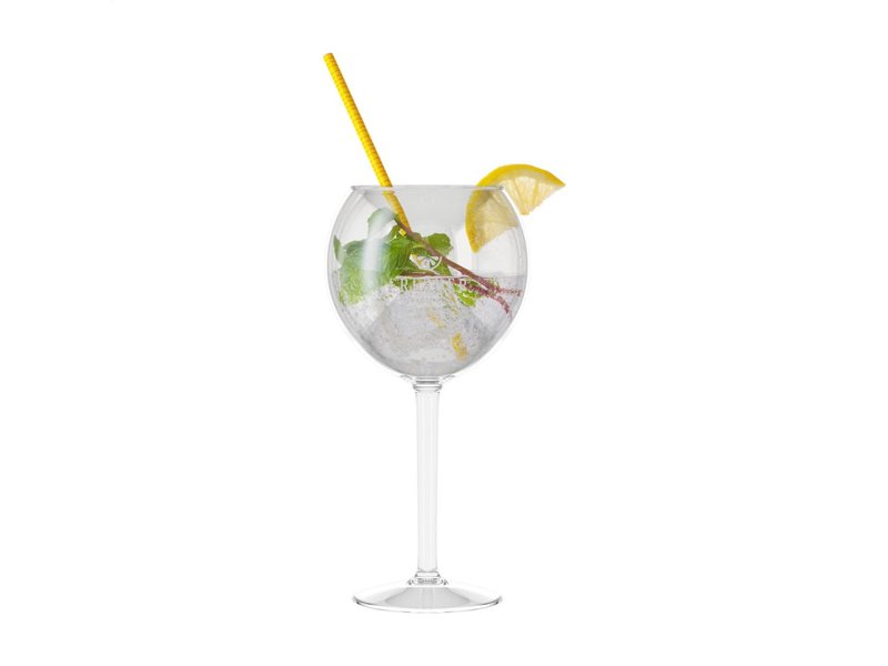 HappyGlass Miss Liza Gin-Tonic-glas Tritan 630 ml HappyGlass Miss Liza Gin-Tonic-glas Tritan 630 ml