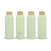 Waterdrop Roestvrijstalen Fles met Bamboe dop 600ml Waterdrop Roestvrijstalen Fles met Bamboe dop 600ml