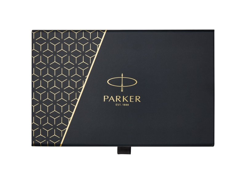 Parker IM set van achromatische balpen en rollerbalpen met geschenkverpakking