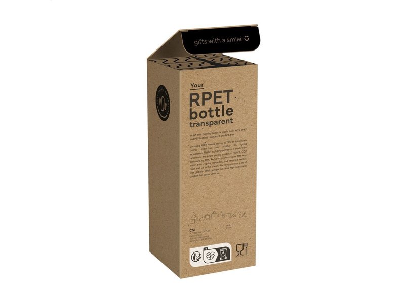 RPET Bottle Transparent 500 ml drinkfles RPET Bottle Transparent 500 ml drinkfles