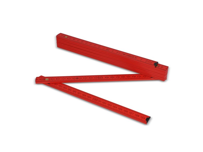 Duimstok hout 2m premium geschilderd