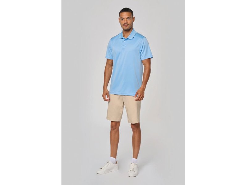 Herensportpolo van PROACT® - Tot ziens Promotions. Herensportpolo van PROACT® - Tot ziens Promotions.