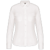 Kariban Damespilootoverhemd lange mouwen