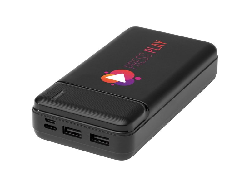 Loop powerbank van 20.000 mAh van gerecycled plastic 