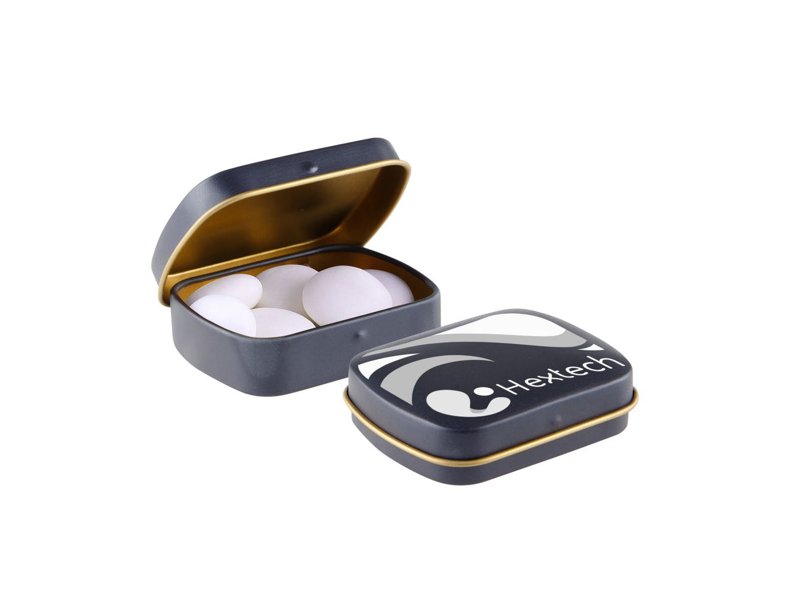 Mini scharnierblikje Mentos