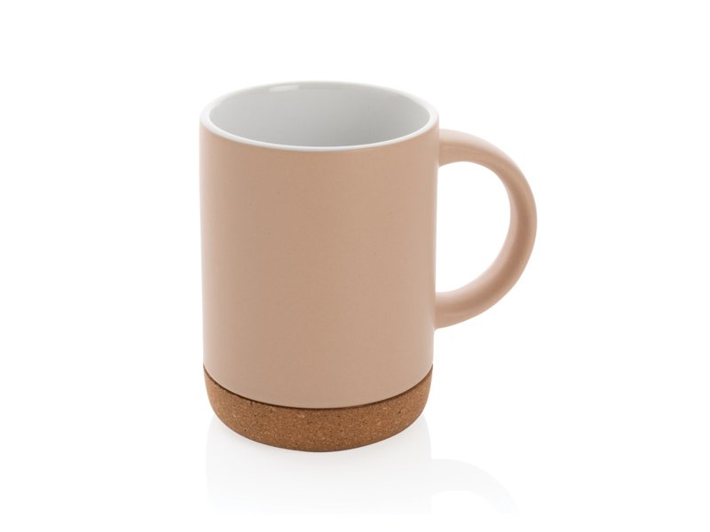 Keramische mok met kurken bodem Keramische mok met kurken bodem