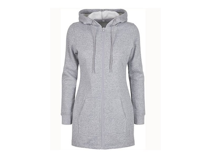 Build your brand women's sweat parka Build your brand women's sweat parka
