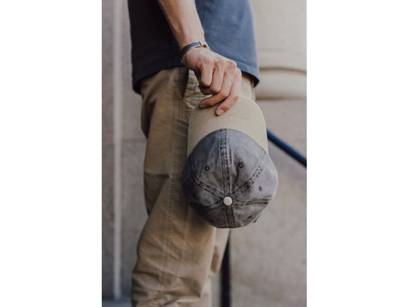 BEAU AWARE™ Washed 6 panel twill two tone cap BEAU AWARE™ Washed 6 panel twill two tone cap