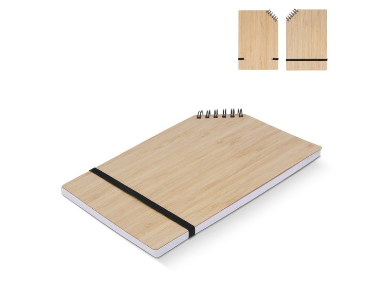 Notitieboek bamboe hoekgebonden A5