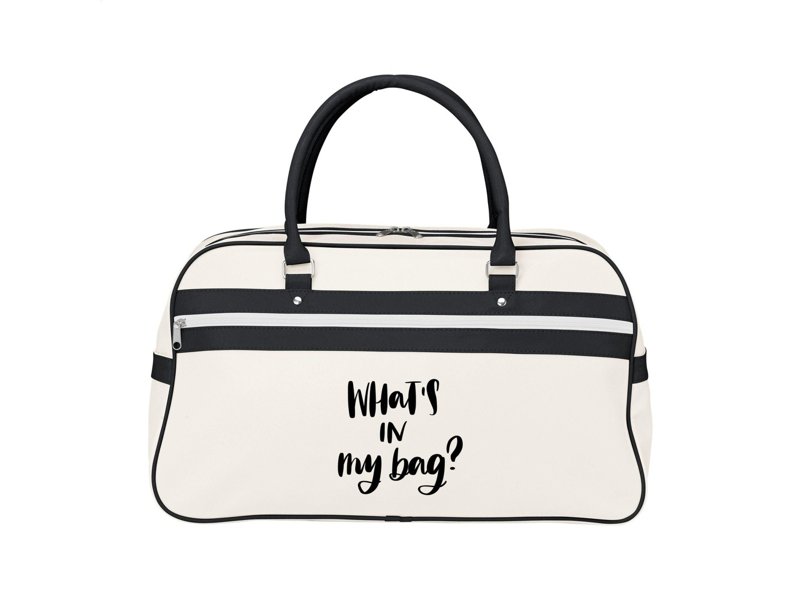 Retro sporttassen als relatiegeschenk? Bedruk uw bedrijfslogo op deze retro sportbag