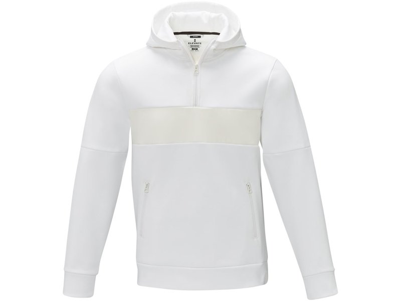 Sayan anorak heren sweater met halve rits en capuchon Sayan anorak heren sweater met halve rits en capuchon