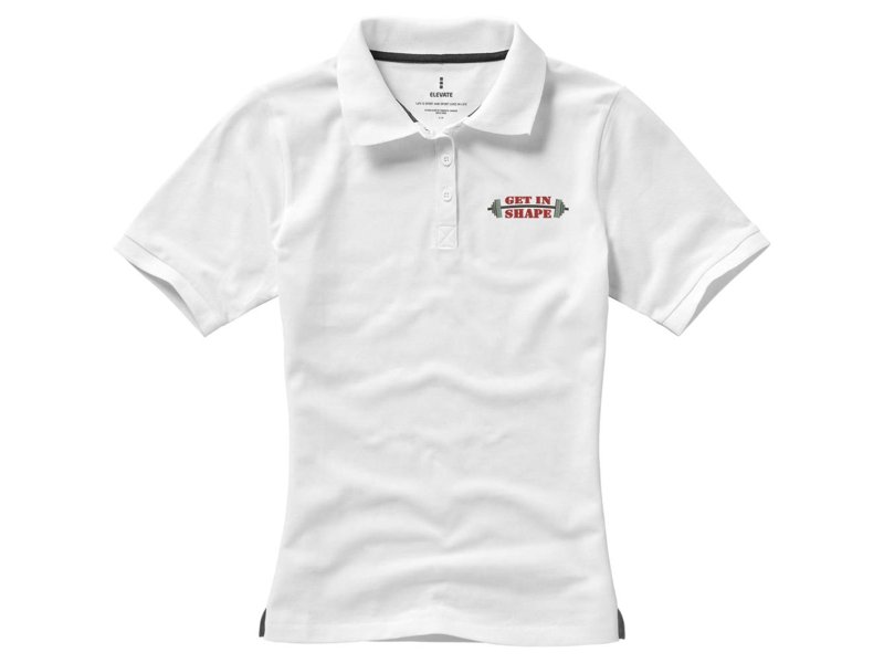 Dames polo bedrukken? Kies » Elevate Calgary Polo voor vrouwen!