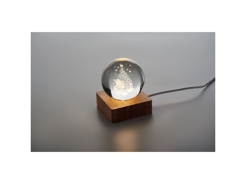 Kerstbol Santa Light