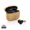 Gerecycled plastic & bamboe TWS-oordoppen Gerecycled plastic & bamboe TWS-oordoppen