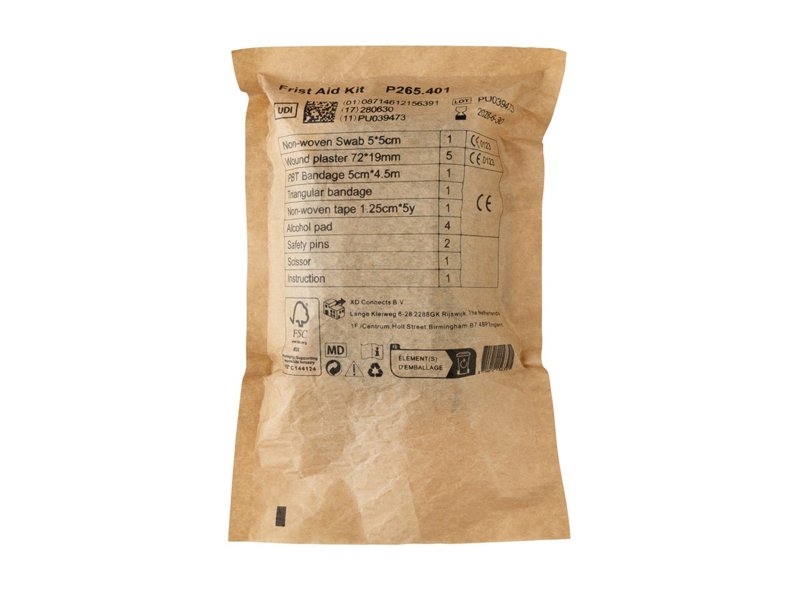 RCS gerecycled nubuck PU etui mailable EHBO-set RCS gerecycled nubuck PU etui mailable EHBO-set