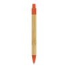 Ball pen bamboe met tarwestro