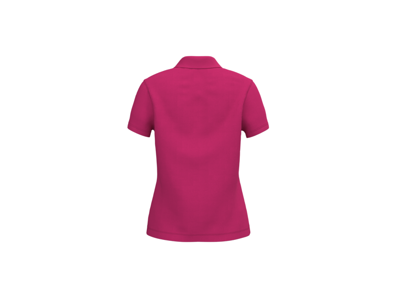 Kariban Piqué-damespolo korte mouwen