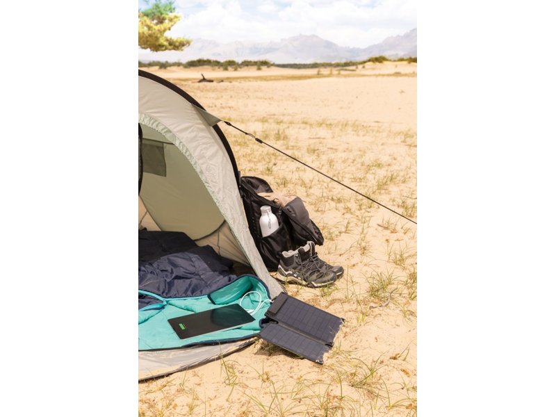 Solarpulse gerecycled plasticf draagbaar solar panel 10W