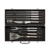 12-delige barbecue set in aluminium koffer 12-delige barbecue set in aluminium koffer