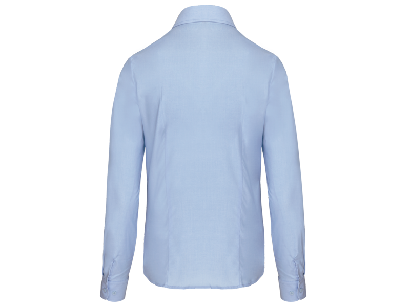 Kariban Dames oxford blouse lange mouwen Kariban Dames oxford blouse lange mouwen