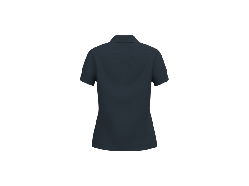 Kariban Piqué-damespolo korte mouwen