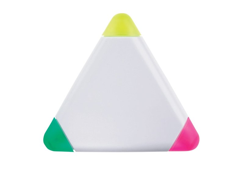 Highlighter Triangle incl. Opdruk - Uniek Relatiegeschenk | Totziens Promotions