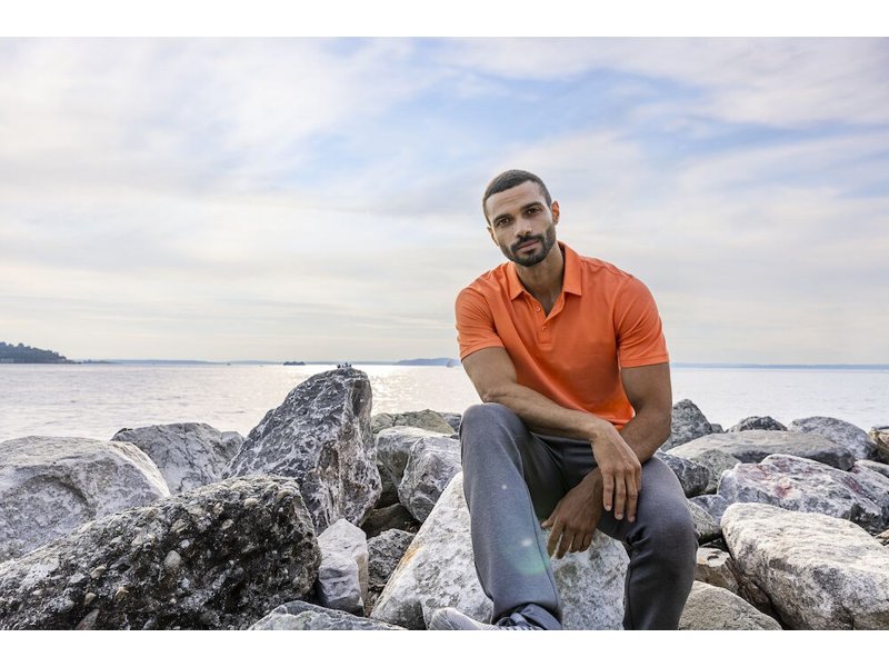 Cutter & Buck - Oceanside Stretch Polo Heren Cutter & Buck - Oceanside Stretch Polo Heren