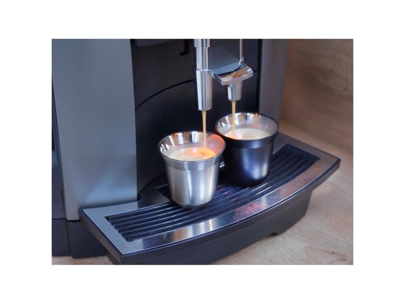 Duo 80 ml RCS gecertificeerde roestvrijstalen espressokopjesset Duo 80 ml RCS gecertificeerde roestvrijstalen espressokopjesset