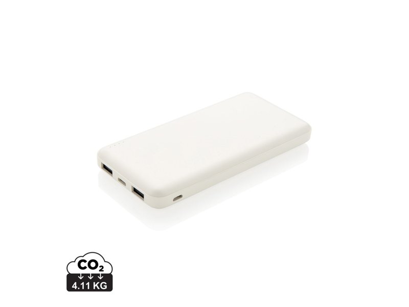 High density 10.000 mAh zakformaat powerbank