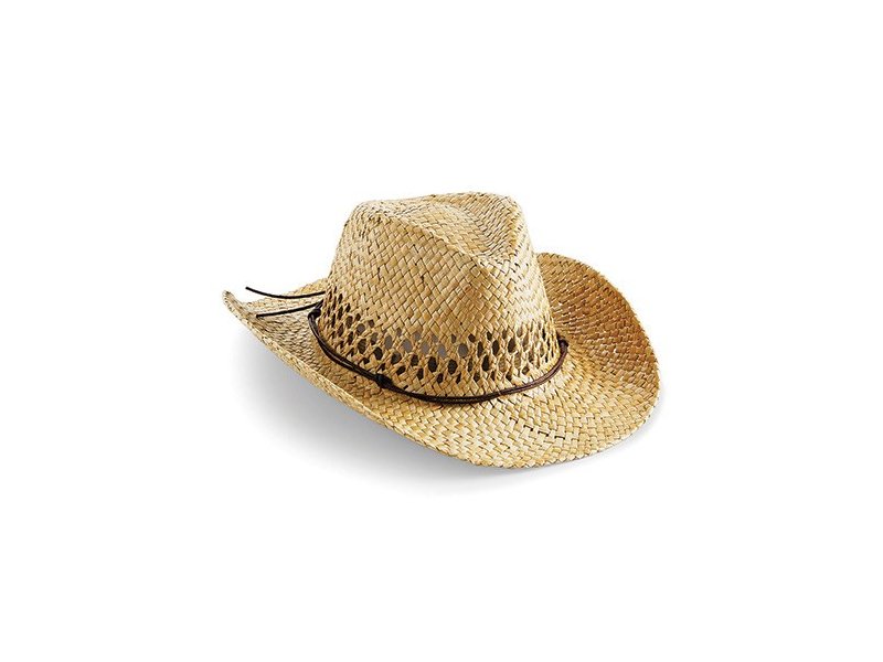 Beechfield - Straw Cowboy Hat